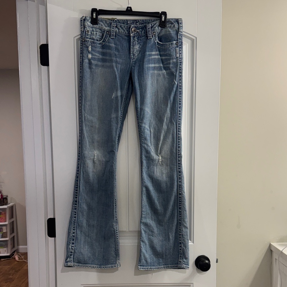 Silver Blue Women's Jeans